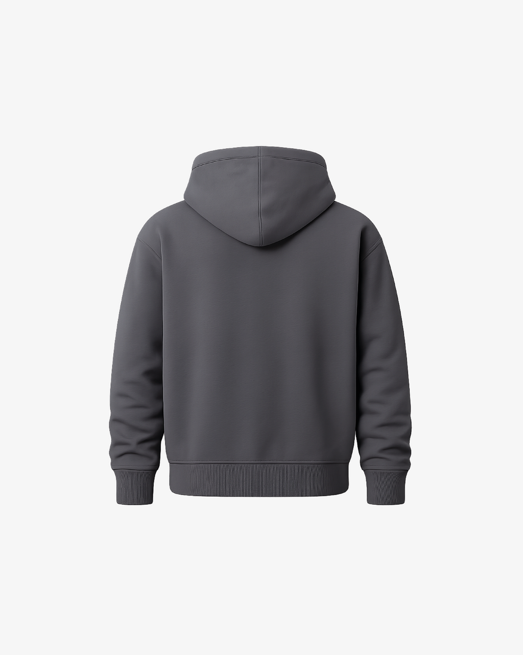 Polerón Boxy Fit One Gris