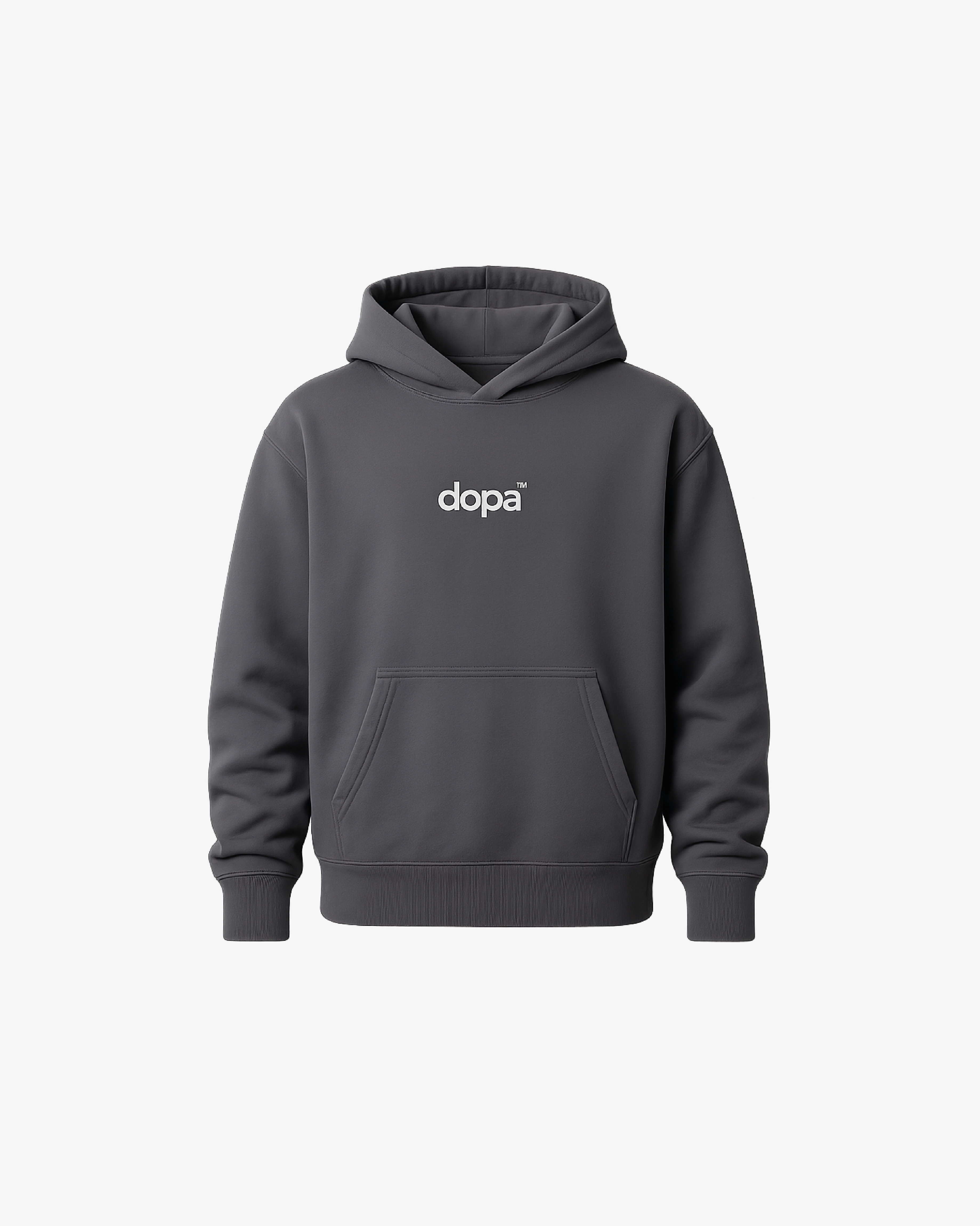 Polerón Boxy Fit One Gris